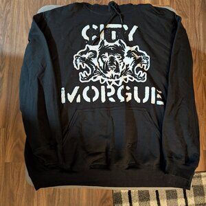 City Morgue ToeTag XLarge Hoodie Sweatshirt Zillakami